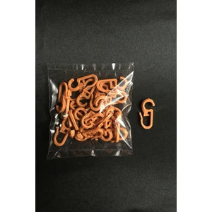 Konur Store Rustik Perde Halka Klipsi 25 Adet