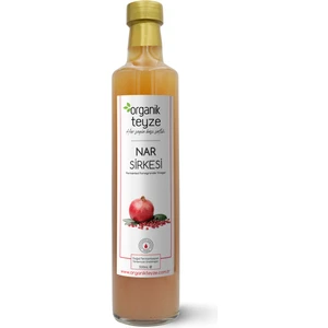 Organik Teyze Doğal Fermantasyon Nar Sirkesi 500 ml