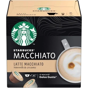 Capsule Cafea Starbucks Latte Macchiato By Nescafé Dolce Gusto 12 Capsule 6 Bauturi 129 gr