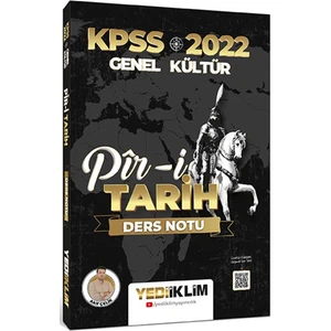 Yediiklim Yayınları Yayınları 2022 KPSS Genel Kültür Piri-i Tarih Ders Notu