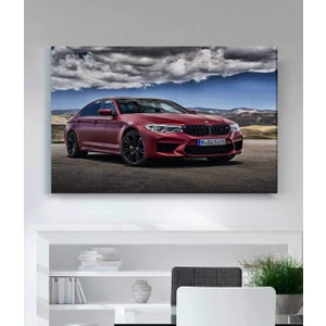 VeraStore Bmw Araba Kanvas Tablo Oturma Odası Ev Ofis Çalışma Dekor