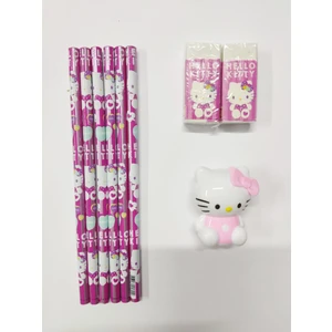 Hello Kitty Kurşun Kalem Seti 9'lu