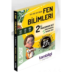Tambilgi Yayınları 6. Sınıf Fen Bilimleri 2 Li Set