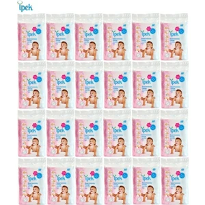 Ipek Bebek Temizleme Pamuğu 24 Paket 1440 Adet (24PK*60)