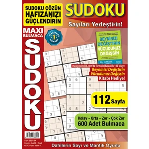 Bulmaca Sudoku 2021/04