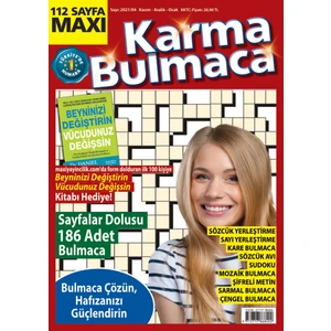 Karma Bulmaca 2021/04