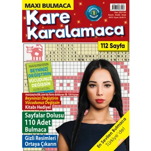 Bulmaca Kare Karalamaca 2021/04