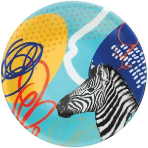 Kütahya Porselen Madagaskar Zebra 27CM Servis Tabağı