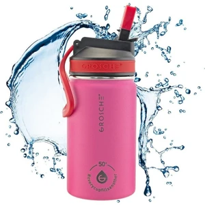 Lil Chill Izolasyonlu Çocuk Su Matarası Pembe 360 ml