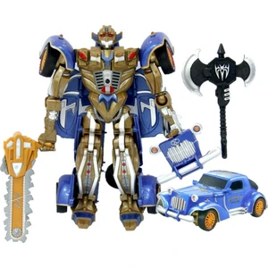 Vardem Conversion Işıklı Sesli Dönüşebilen Robot 668-1 2