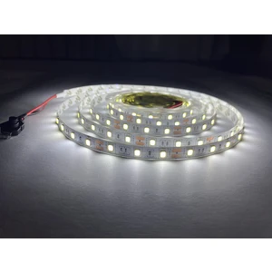 Mutfak Dolabı Için Beyaz Şerit LED + 12V Adaptör Tak Çalıştır Aç Kapa Anahtarlı 3 Çip 3 Direnç