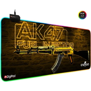 RGB Gaming  Oyuncu Mousepad  AK47 70 X 30  Kaymaz Taban 4mm Kalınlık