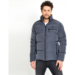 ZOMBIE I Erkek Slim Fit Mont & Kaban Gri