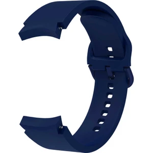 Samsung Galaxy Watch 4 Classic 46MM Kordon Model Uyumlu Kançalı Silikon Krd 50 Lacivert