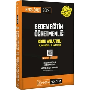 Pegem Akademi Yayıncılık ÖABT 2022 Beden Eğitimi Öğretmenliği Konu Anlatımlı