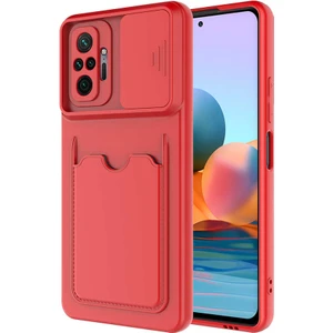Xiaomi Redmi Note 10 Pro Kılıf ​ Kartix Kapak Kırmızı