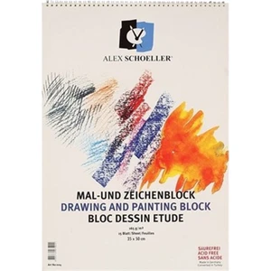 Alex Schoeller Alex Spiralli Resim Defteri 35X50 cm 165 gr X15 Yaprak ALX024