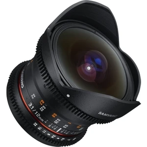 12mm T3.1, Fisheye Video Lens, Canon EF Uyumlu