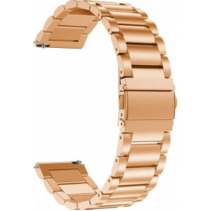 Case Street Huawei Watch Gt 3 Classic 46MM Kordon Metal Sıralı Kordon Krd 04 Bronz