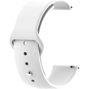 Huawei Watch Gt 3 Elite 46MM Kordon Mat Klasik Silikon Krd 11 Beyaz