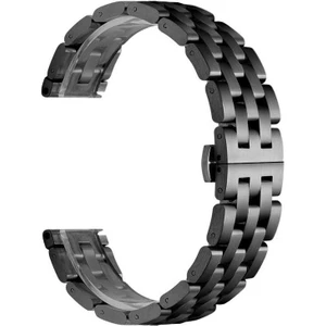 Case Street Huawei Watch Gt 3 Active 46MM Kordon Metal Örgü Görünüm Krd 20 Siyah