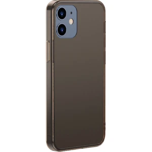 Frosted Apple iPhone 12 - 12 Pro 6.1 Kenarları Silikon Çerçeveli Buzlu Cam Kılıf + 2 Adet Baseus Şeffaf Ekran Koruma