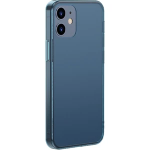 Frosted Apple iPhone 12 - 12 Pro 6.1 Kenarları Silikon Çerçeveli Buzlu Cam Kılıf + 2 Adet Baseus 0.3mm Ekran Koruma