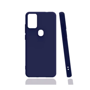 Reeder P13 Blue Max Pro Lacivert Silikon Rubber Kılıf Arka Kapak