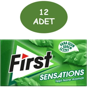 Sensations Yeşil Nane 27 gr 12'li