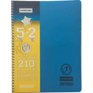 A4 Capricorn Spr.PP Kapak 7 Konulu 5+2 K.Ayraçlı 210 Yaprak _12