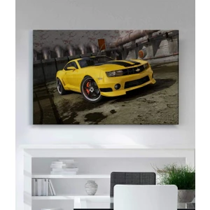 Chevrolet Camaro Araba Kanvas Tablo