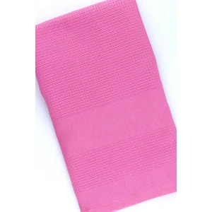 Silver Home Mikrofiber 42X68CM Dekoratif Cam Temizlik Bezi - Pembe