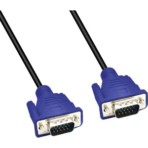 VGA Kablo 15 Pin Erkek/erkek 1.5 Metre Poşetli Powermaster