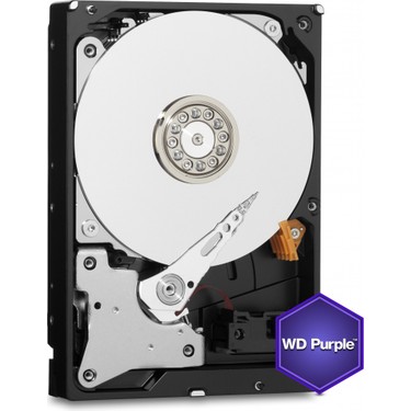 Wd Purple WD60PURZ 3,5 6tb, 64MB, 5400 Rpm, 7/24 Güvenlik Fiyatı