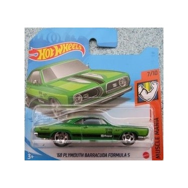 Hot wheels 68 plymouth barracuda formula on sale s