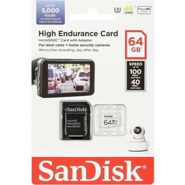 Sandisk High Endurance 64GB SDSQQNR-064G-GN6IA Micro Sdxc Fiyatı
