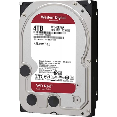 u*3様 D*o様 Western Digital RED 4TB HDD NA Western Digital 4TB WD Red Plus NAS Dahili Sabit Disk HDD - 5400