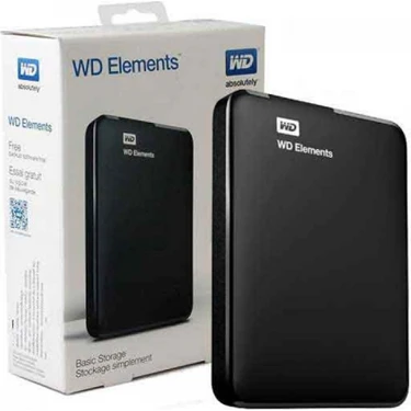 WD Elements 2TB 外付けハードディスク Wd Elements 2tb 2,5 Usb3,0 (WDBU6Y0020BBK), Harici Hdd, Fiyatı