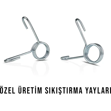 Ecgspor 2 Adet Kıskaçlı Çelik Plaka Sıkıştırma