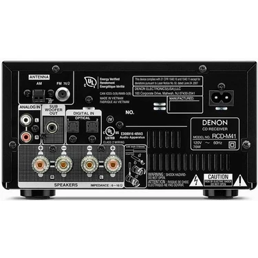 DENON RCD-M41 2022年製 シルバー Denon Rcd M 41 Micro Hifi Cd&bluetooth Receiver Silver Fiyatı
