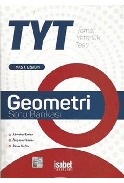 İsabet Yayınevi Isabet YKS TYT Geometri Soru Bankası