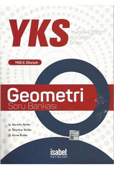 İsabet Yayınevi Isabet YKS Geometri Soru Bankası