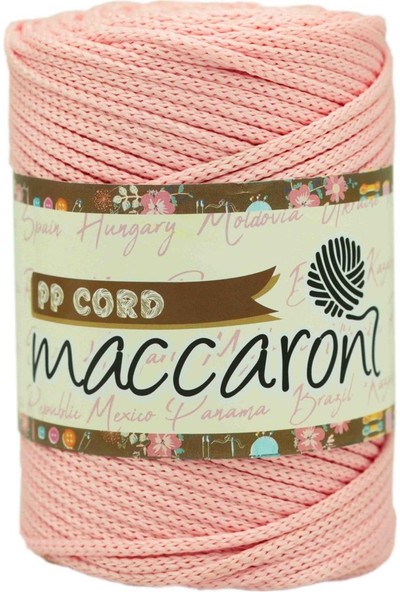 Maccaroni Pp Cord Makrome Ipi Pembe No:72