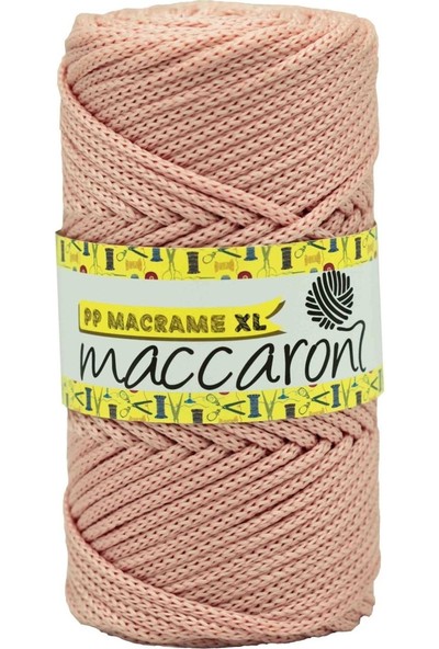 Maccaroni Pp Macrame Xl Makrome Ipi Pembe NO:072