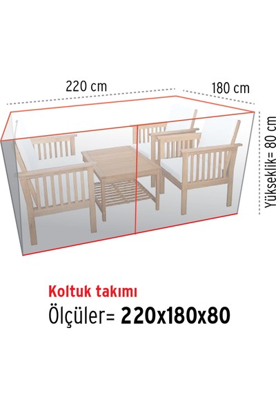 Homaks Koltuk Takımı Koruma Örtüsü 220 x 180