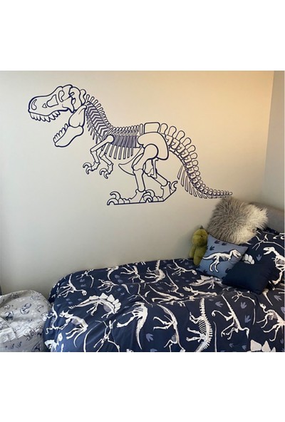 Linhart Çocuk Odası Dinosaur Duvar Stickerı 140 cm x 76 cm