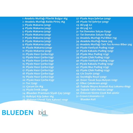 Ramazan Paketi Kumanya Ezrak Gıda Yardım Kolisi 51 Parça 27 nolu Paket fiyatları