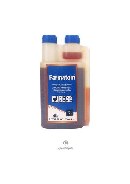 Royal Ilaç Farmatom Vitaminli Kanatlı Vitamin Ürünü