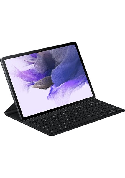 Galaxy Tab S7 Fe / S7 Fe 5g Klavyeli Kılıf Siyah