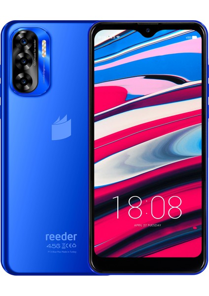 P13 Blue Max L 2022 64 GB (Reeder Türkiye Garantili) Mavi